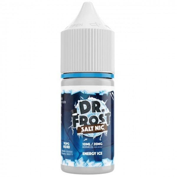 Energy Ice Nic Salt 20mg E Liquid 10ml By Dr Frost