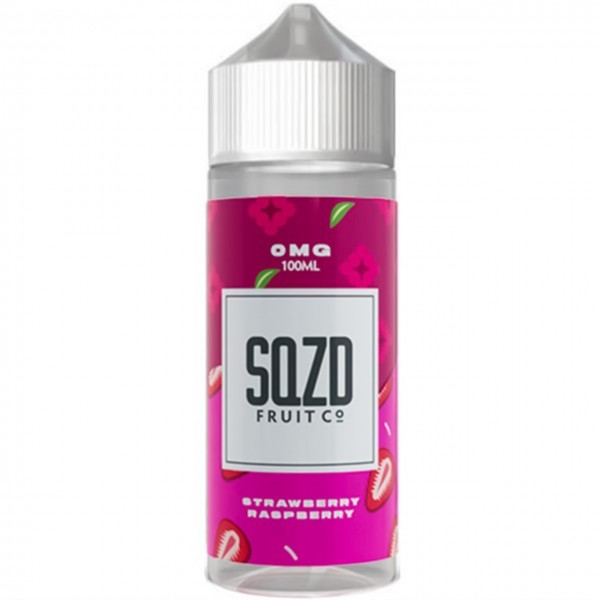 Strawberry Raspberry E Liquid 100ml by SQZD