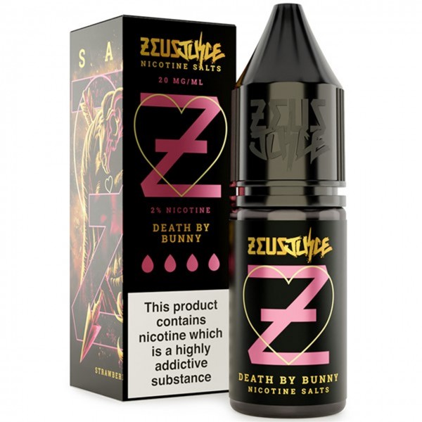 Death By Bunny Nic Salt E Liquid 10ml by Zeus Juice