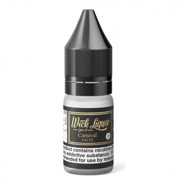 Carnival Nic Salt 20mg E Liquid By Wick Liquor