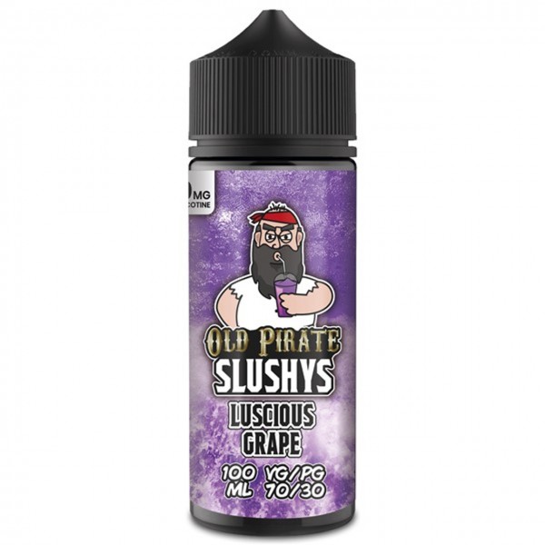 Luscious Grape E Liquid 100ml by Old Pirate Slushys
