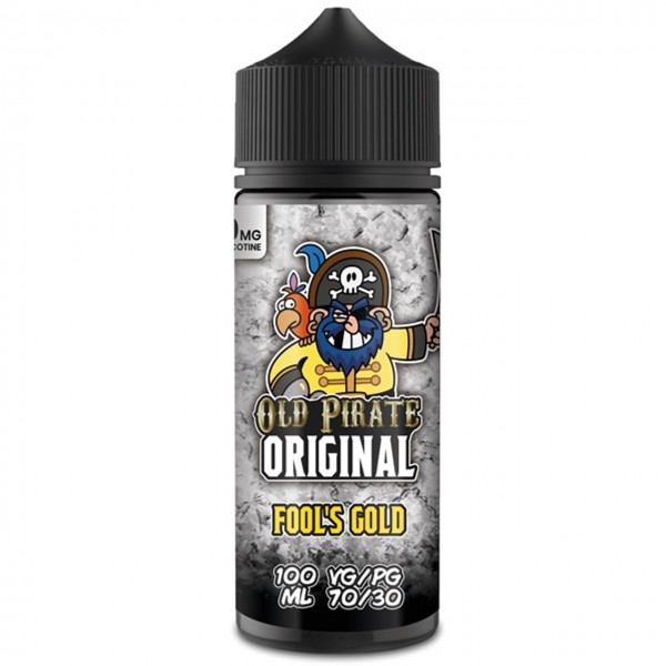 Fools Gold E Liquid 100ml by Old Pirate Original