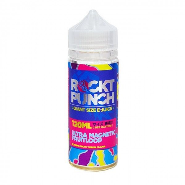 Ultra Magnetic Fruit Loop E Liquid 100ml Shortfill By Rockt Punch