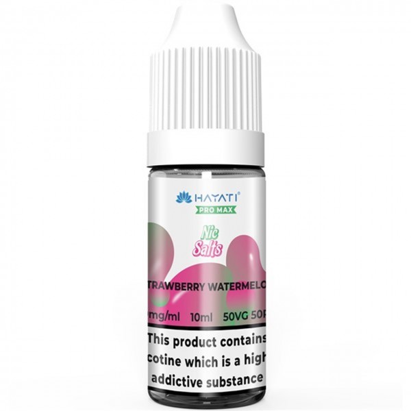Strawberry Watermelon Nic Salt E Liquid 10ml By Hayati Pro Max