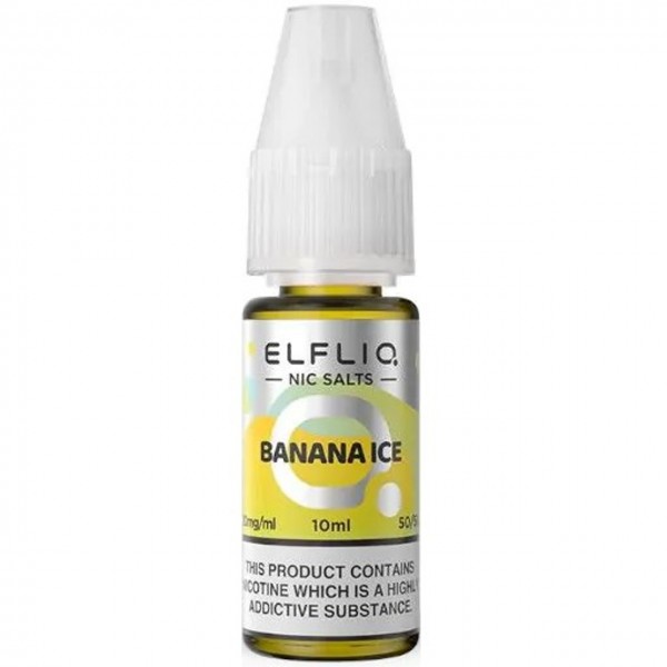 Banana Ice Nic Salt E Liquid 10ml By Elf Bar Elfliq