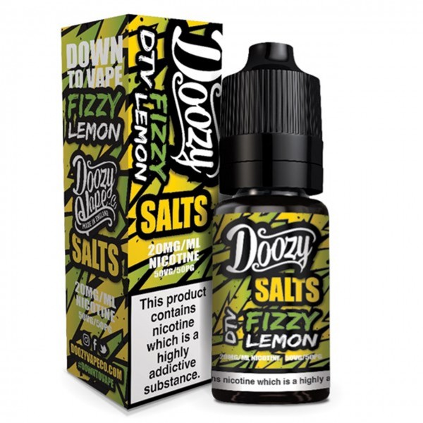 Fizzy Lemon Nic Salt 20mg E Liquid By Doozy Vape