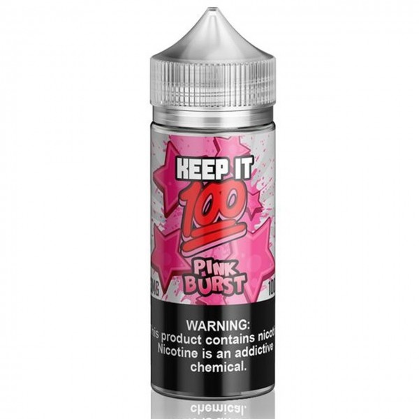 Pink Burst E Liquid 100ml Shortfill By Keep It 100