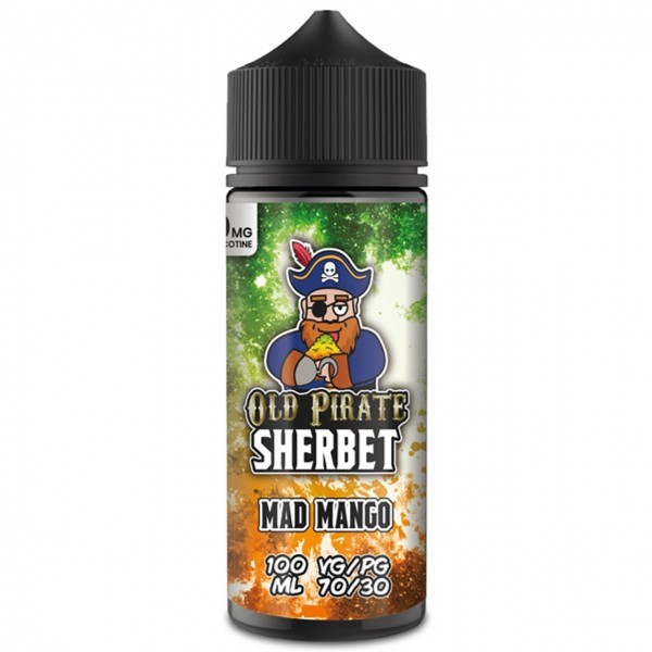 Mad Mango E Liquid 100ml by Old Pirate Sherbet