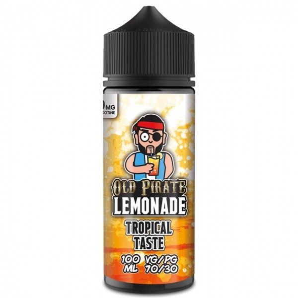 Tropical Taste E Liquid 100ml by Old Pirate Lemonade