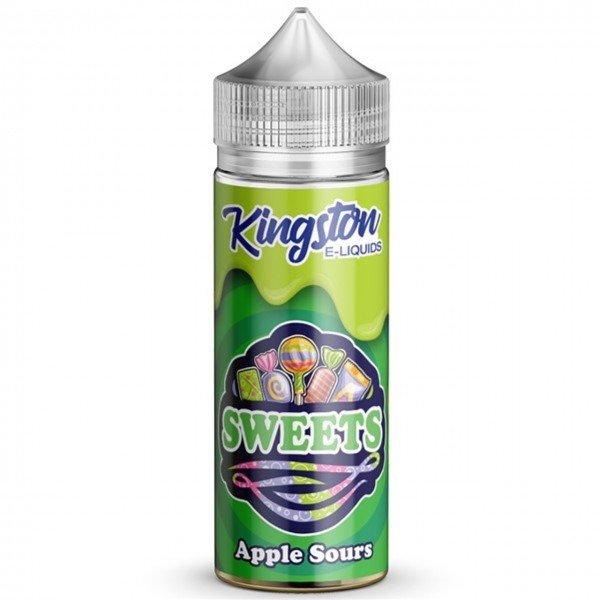 Apple Sours E Liquid 100ml by Kingston Sweets
