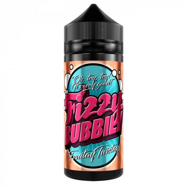 Fruitay Twistay E Liquid 100ml Shortfill by Fizzy Bubbily