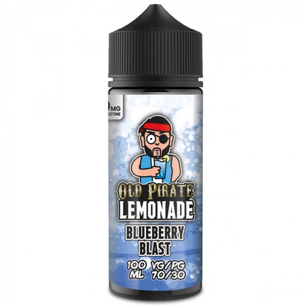 Blueberry Blast E Liquid 100ml by Old Pirate Lemonade