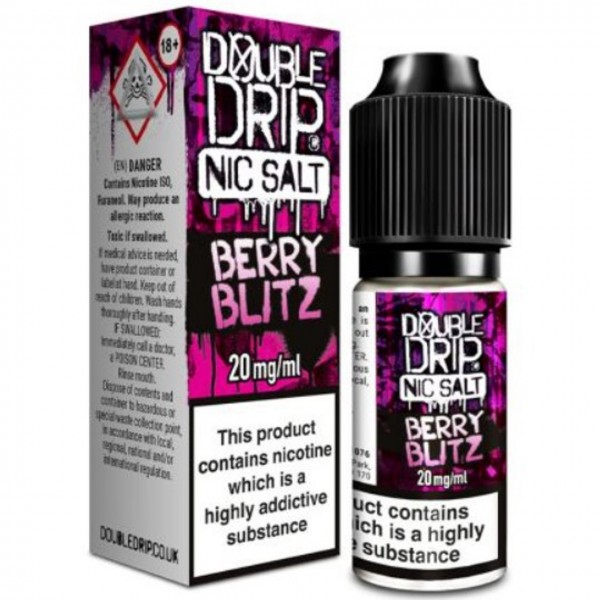 Berry Blitz Nic Salt E Liquid 10ml by Double Drip
