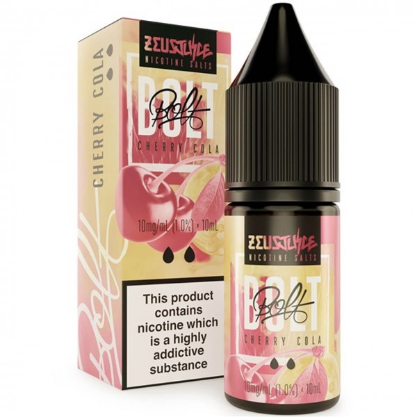 Cherry Cola Nic Salt E Liquid 10ml by Bolt