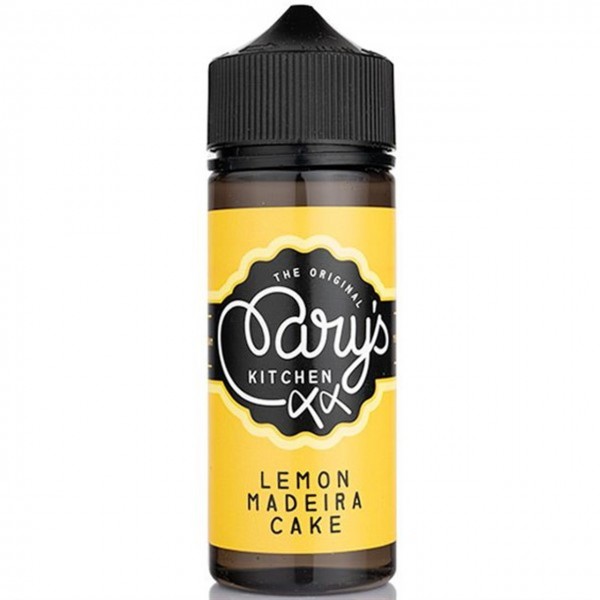Lemon Maderia Cake E Liquid 100ml Shortfill By Mary's Kitchen