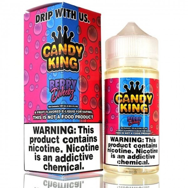 Berry Dweebz E Liquid 100ml by Candy King Free Nic Shots