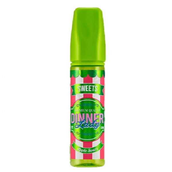 Apple Sours Ice E Liquid 50ml Shortfill by Dinner Lady
