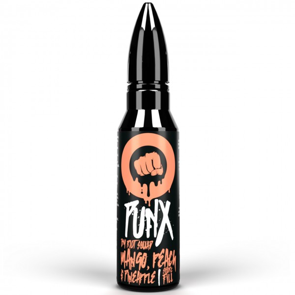 Mango Pineapple & Peach E Liquid 50ml by Punx Riot Squad