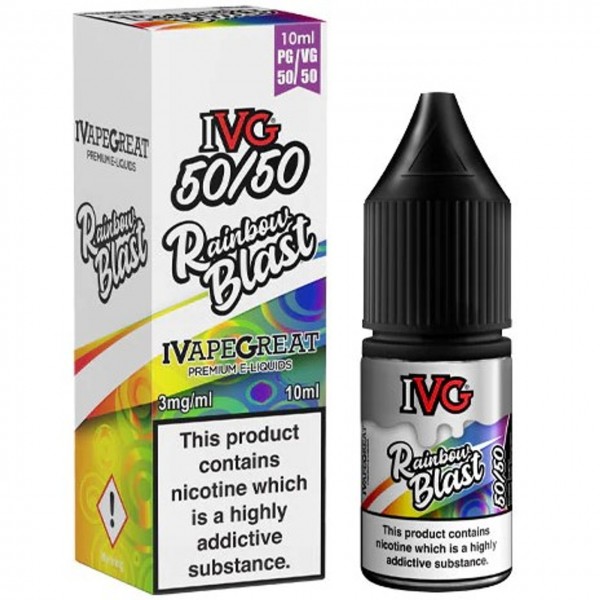 Rainbow Blast E Liquid 50/50 10ml By IVG