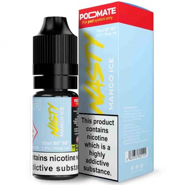 Mango Ice Podmate Nic Salt E Liquid 10ml By Nasty Juice