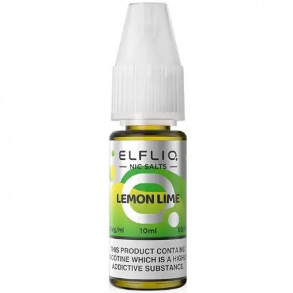 Lemon Lime Nic Salt E Liquid 10ml By Elf Bar Elfliq
