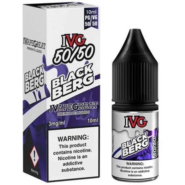 Blackberg E Liquid 50/50 10ml By IVG