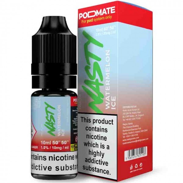 Watermelon Ice Podmate Nic Salt E Liquid 10ml By Nasty Juice