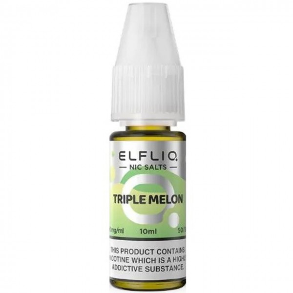 Triple Melon Nic Salt E Liquid 10ml By Elf Bar Elfliq