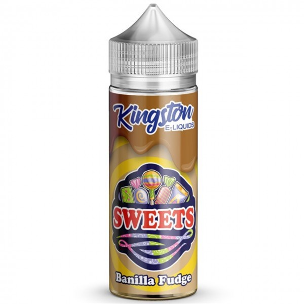 Banilla Fudge E Liquid 100ml by Kingston Sweets