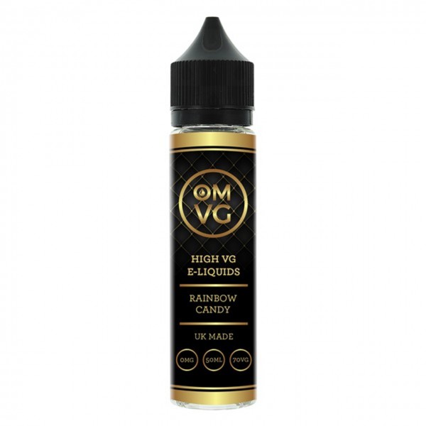 Rainbow Candy Shortfill E Liquid 50ml by OMVG