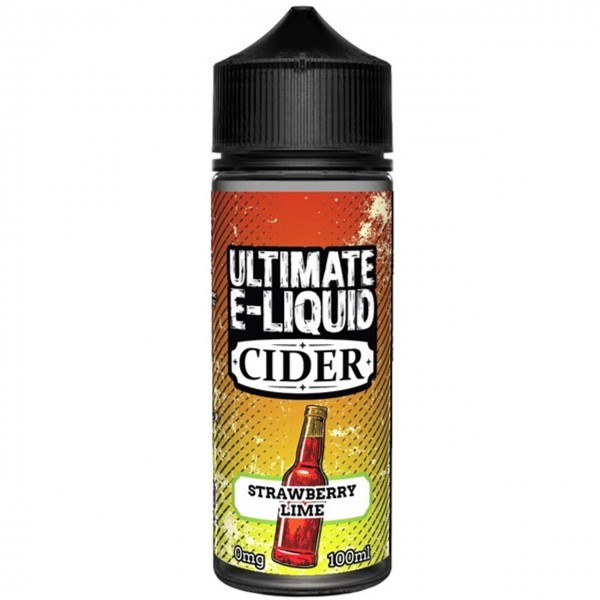 Strawberry Lime Cider E Liquid 100ml by Ultimate Puff