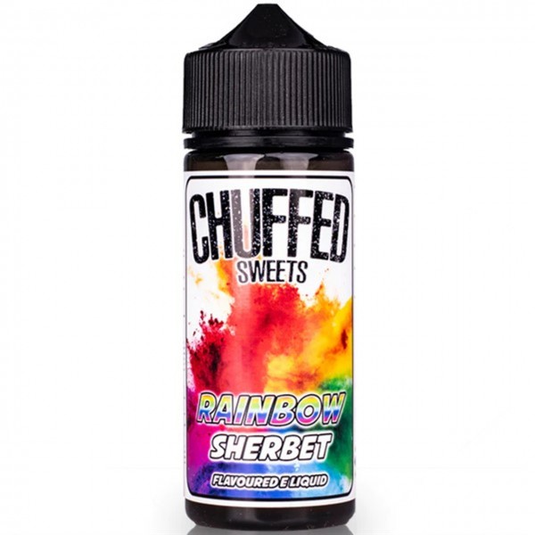 Rainbow Sherbet E Liquid 100ml by Chuffed Sweets