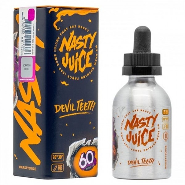 Devil Teeth E Liquid 50ml Shortfill by Nasty Juice
