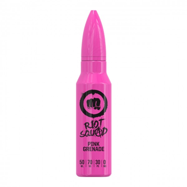 Pink Grenade E Liquid 50ml by Riot Squad