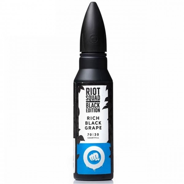Rich Black Grape E Liquid 50ml by Riot Squad Black Edition