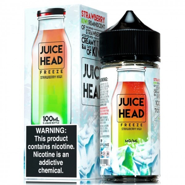 Strawberry Kiwi Freeze E Liquid 100ml by Juice Head
