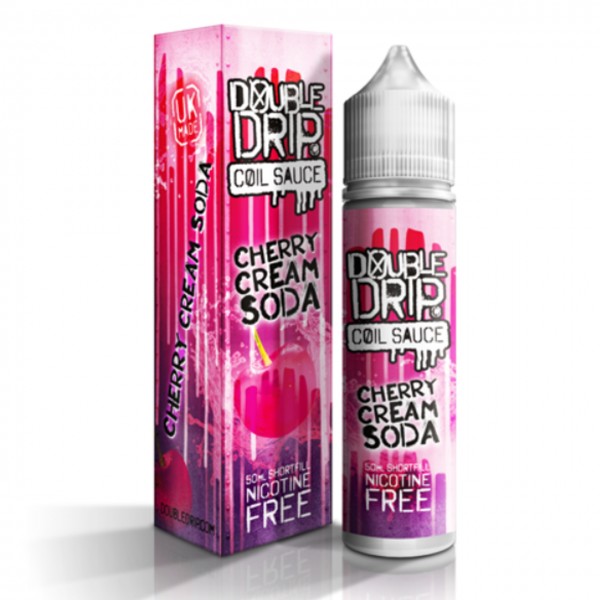 Cherry Cream Soda E Liquid 50ml by Double Drip Coil Sauce