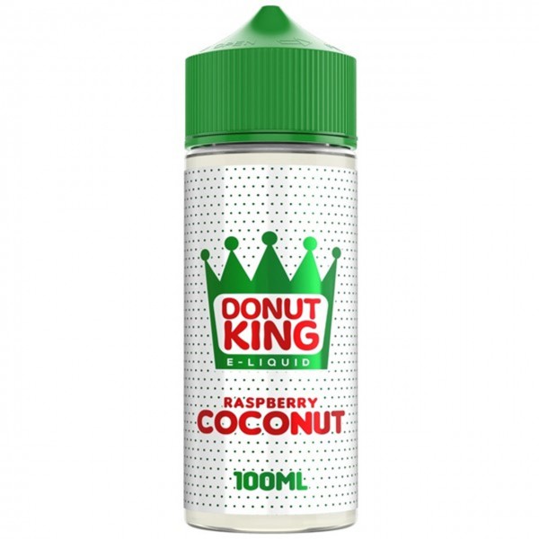 Raspberry Coconut E Liquid 100ml by Donut King
