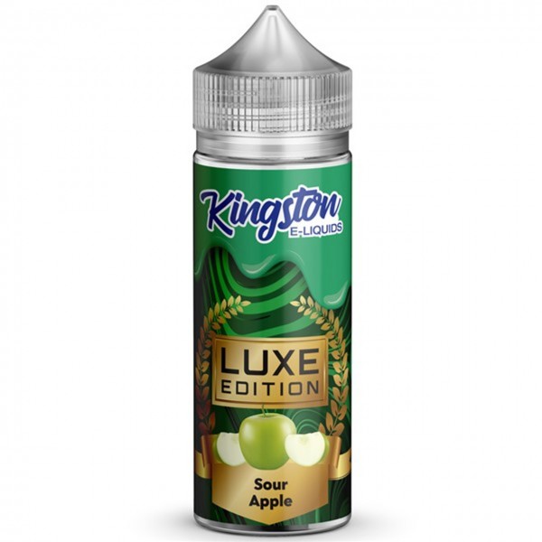 Sour Apple E Liquid 100ml by Kingston Luxe Edition