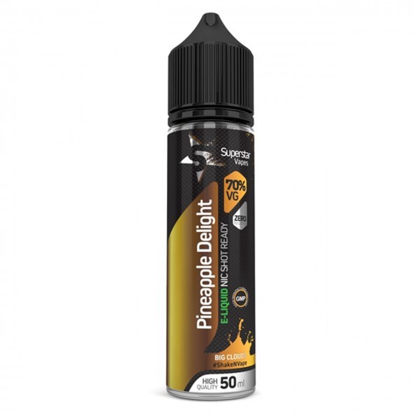 Pineapple Delight E Liquid 50ml Shortfill by Superstar Vapes