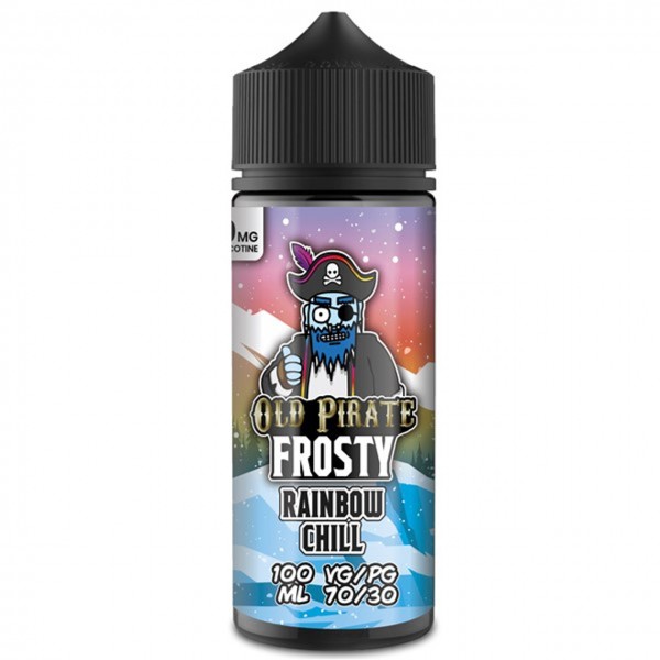 Rainbow Chill E Liquid 100ml by Old Pirate Frosty