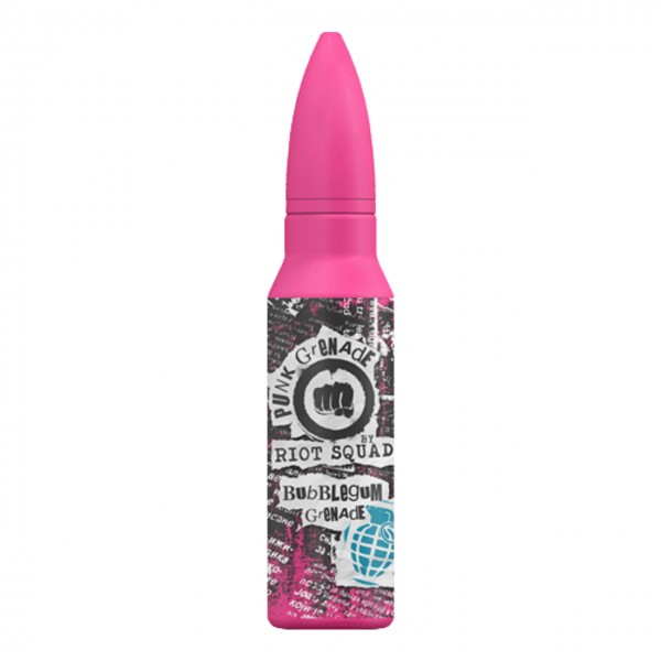 Bubblegum Grenade E Liquid 50ml by Punk Grenade Riot Squad