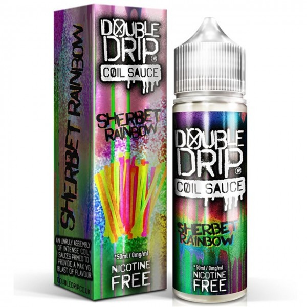 Sherbet Rainbow E Liquid 50ml by Double Drip Coil Sauce