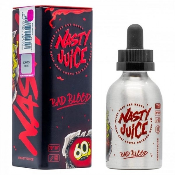 Bad Blood E Liquid 50ml Shortfill by Nasty Juice