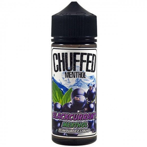 Blackcurrant Menthol E Liquid 100ml by Chuffed