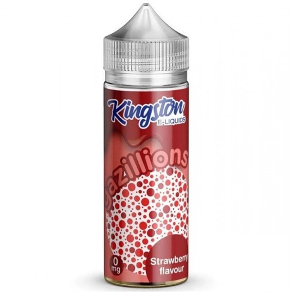 Strawberry Gazzilions E Liquid 100ml by Kingston