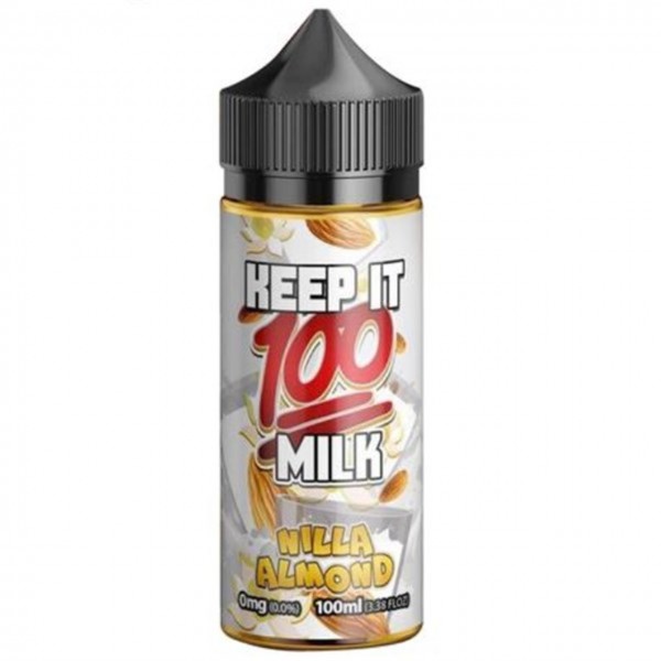 Nilla Almond E Liquid 100ml Shortfill By Keep It 100