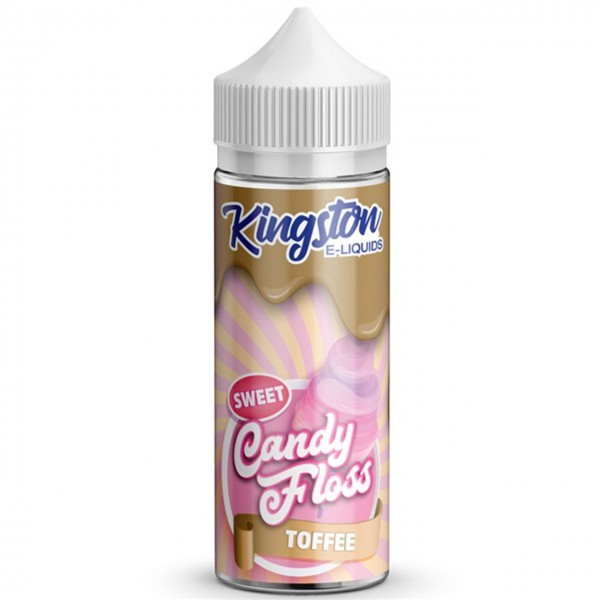 Toffee Sweet Candy Floss E Liquid 100ml by Kingston