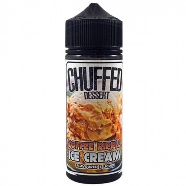 Toffee Ripple Ice Cream E Liquid 100ml by Chuffed Desserts