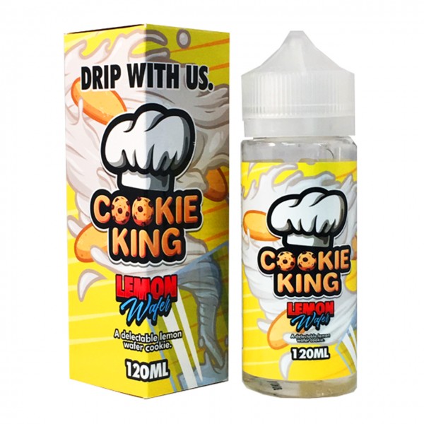 Lemon Wafer E Liquid 100ml by Cookie King